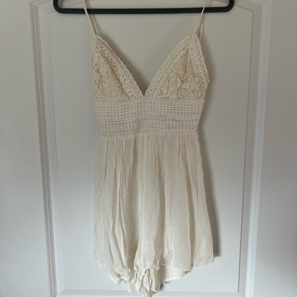 White Boutique Romper